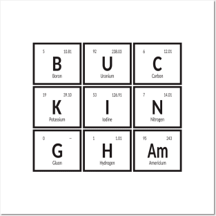 Buckingham | Periodic Table of Elements Posters and Art